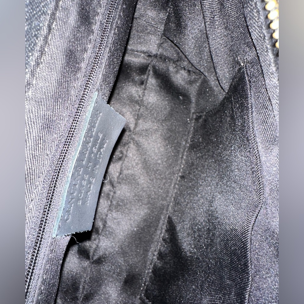 Borse in Pelle Black Leather Bag Made in Italy - Picture 4 of 6
